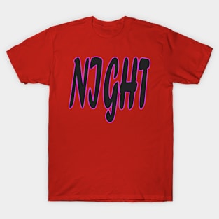 night simple design T-Shirt